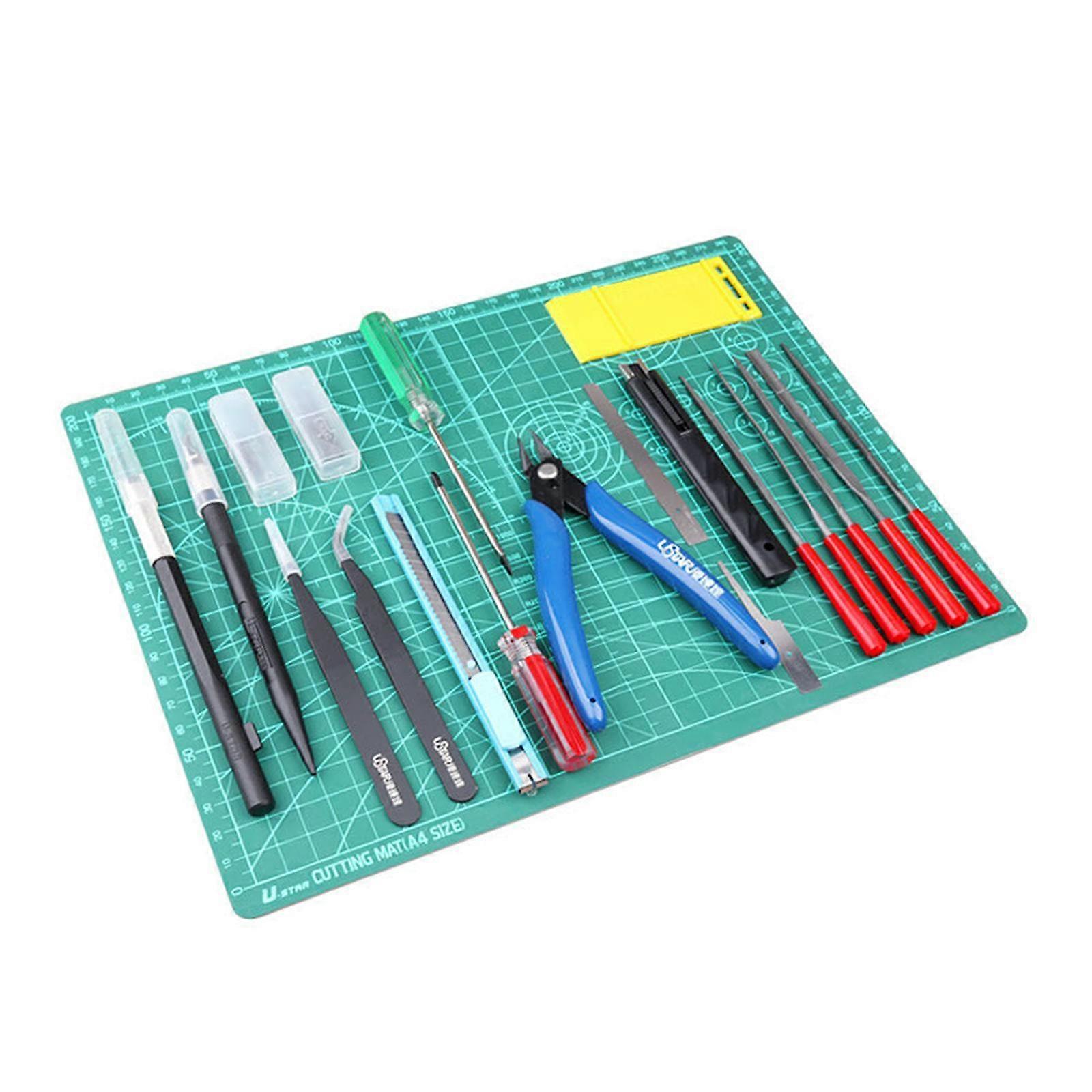 Model Tools Craft Set Clippers Art and Crafts Metal Hobby Building Tools Kit