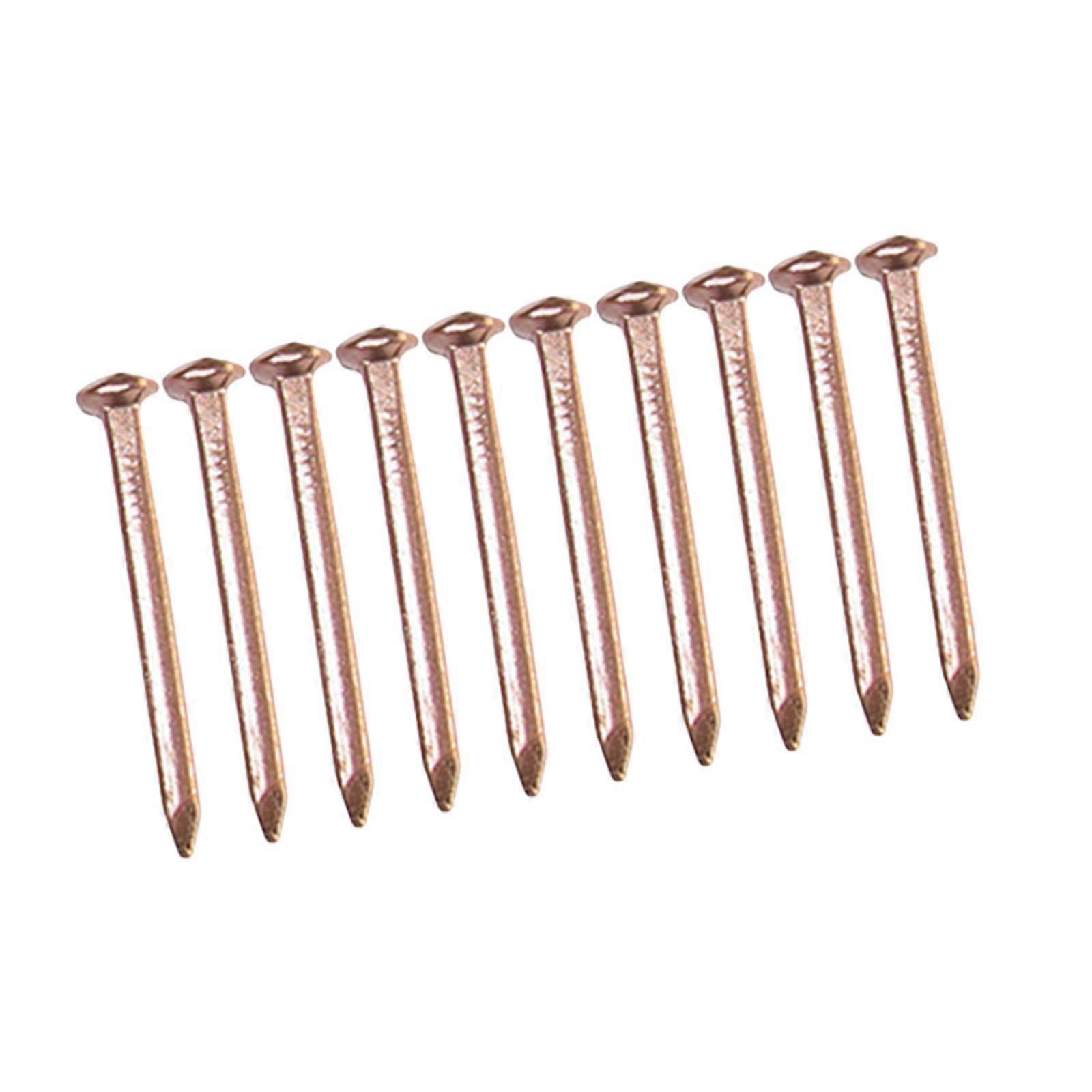 Kupfernägel Einfache Installation Hardware 10x für den Landschaftsbau Heimwerken 38mm