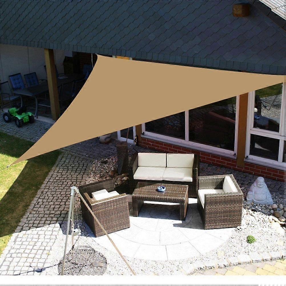 Sun Shade Sail, Αδιάβροχο Κήπος Σκίαστρο UV Block Τέντα Τριγωνικό Θόλος για Αυλή Κήπου Αίθριο Πάρτι Παραλία Πέργκολα