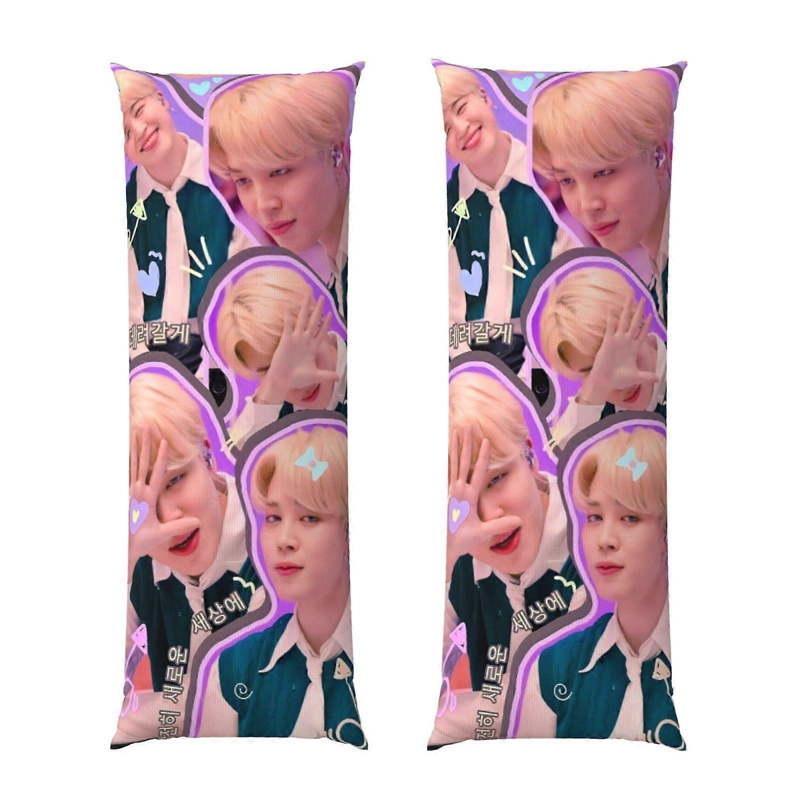 BTS Jimin (74) Fronha de Corpo BTS Jimin (74) Capa de Almofada de Tamanho Completo-ML465