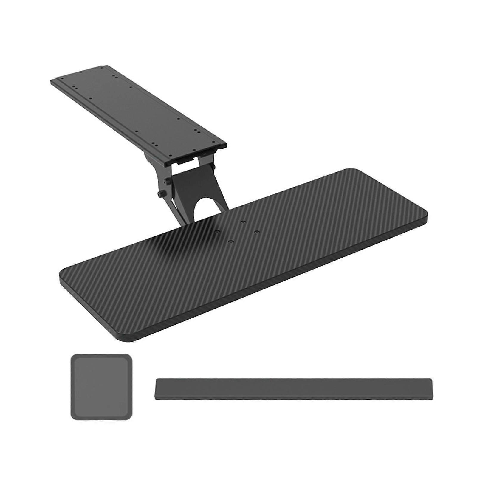 Under Desk Keyboard Tray Heavy Duty Sliding Ergonomic for Home Gaming Office White