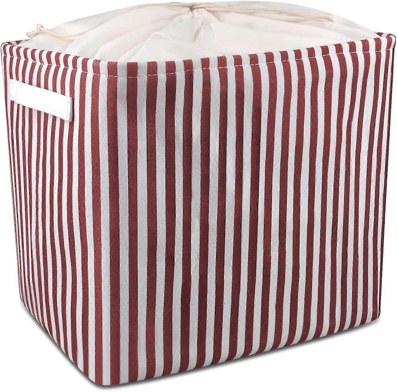 43 literes összecsukható szennyeskosár, vízálló fogantyúval és húzózsinórral zárvakék