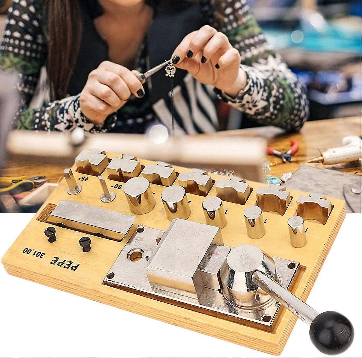 Ring Bender, Exquisite Workmanship Earring Bending Tools Simple Ring Maker, Jewelry Making Tools for Industry Jewelry