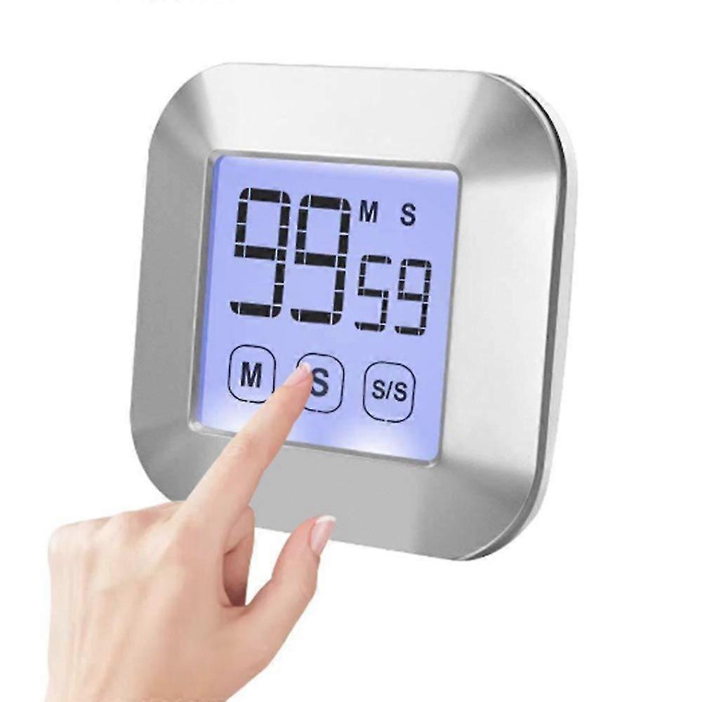 Kitchen Timer, Digital Kitchen Cooking Timer Magnetic With Led Display
