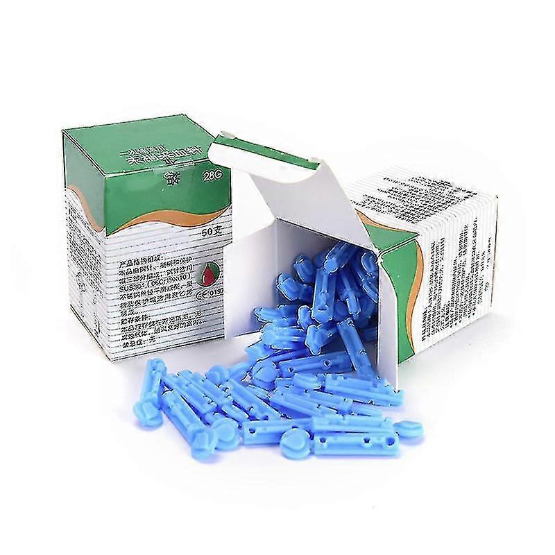 50 Pcs סטרילי 28g Lancets להחלפה סטרילית מדי מגע Lancets
