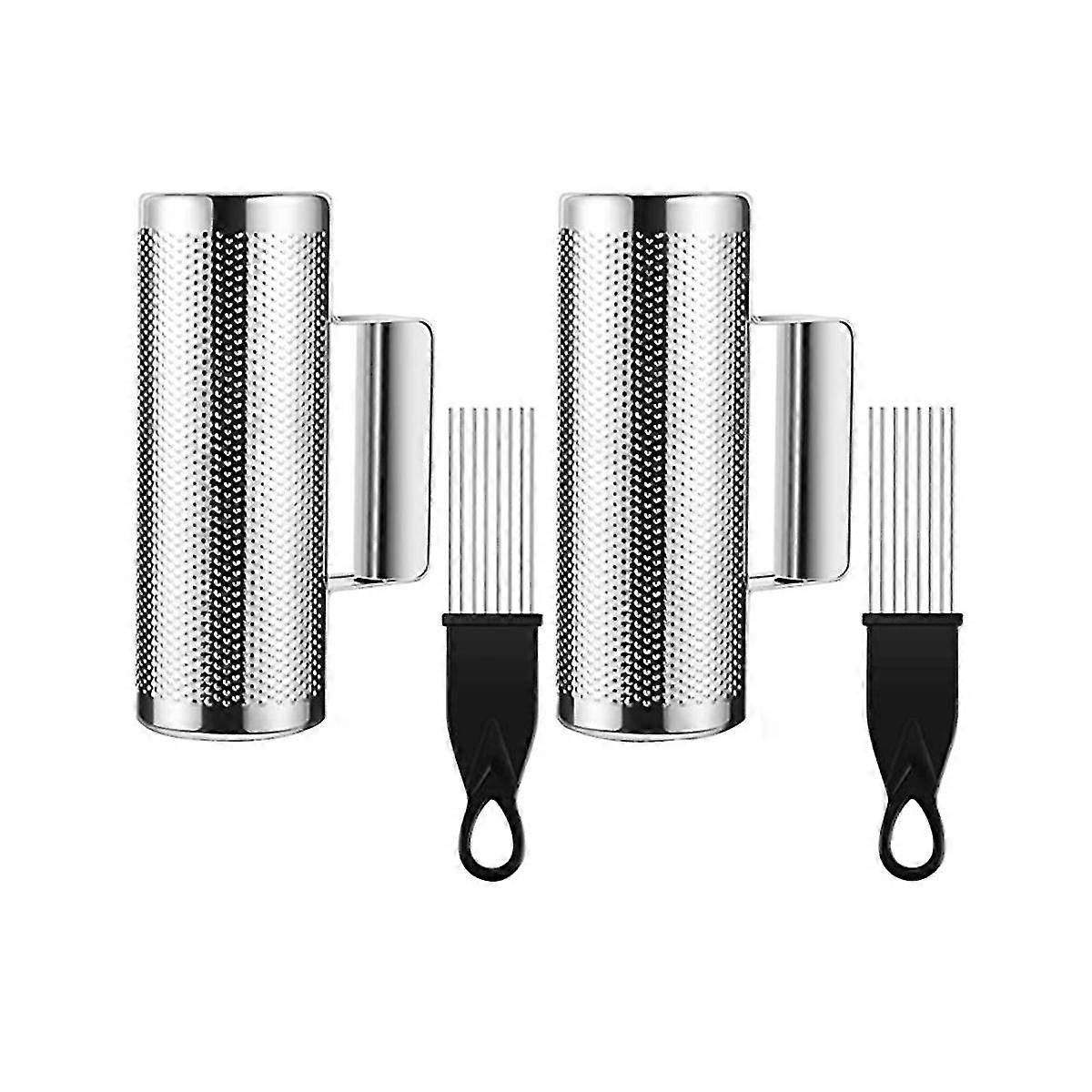 2sets Of Metal Scrapers 8x3 Inch Stainless Steel Instruments Percussion Instruments Live With Scrap