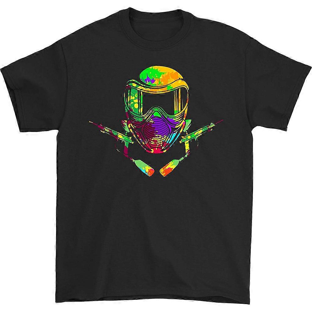Paintball Mask Helmet T-shirt