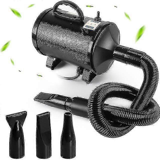 Köpek Kedi Pet Bakım Isıtıcılı Saç Kurutma Makinesi Ayarlanabilir Hız Pet Saç Kurutma Makinesi Yüksek Hızlı Pet Kurutma Makinesi Hortum / nozullar / manuel Tw