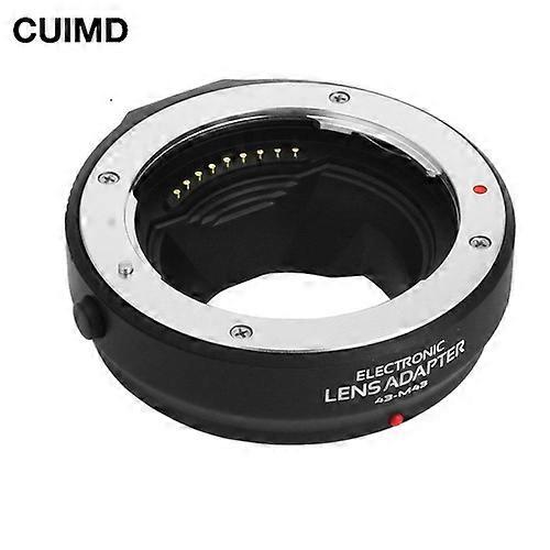 Redkid 43-M43 AF Auto Focus Lens Adapter for Four Thirds M43 Lens To Olympus Panasonic Micro 4/3 MMF