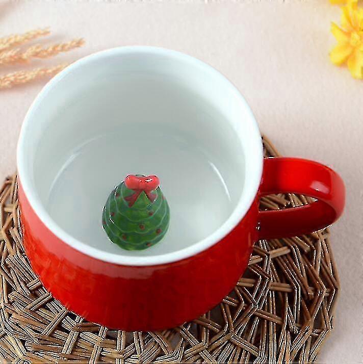 julekrus kaffe melk frokost krus julenissen keramikk kopp