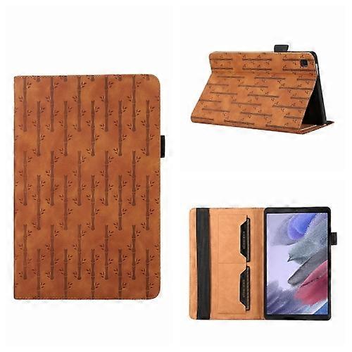 For Samsung Galaxy Tab A7 Lite Lucky Bamboo Pattern Leather Tablet Case