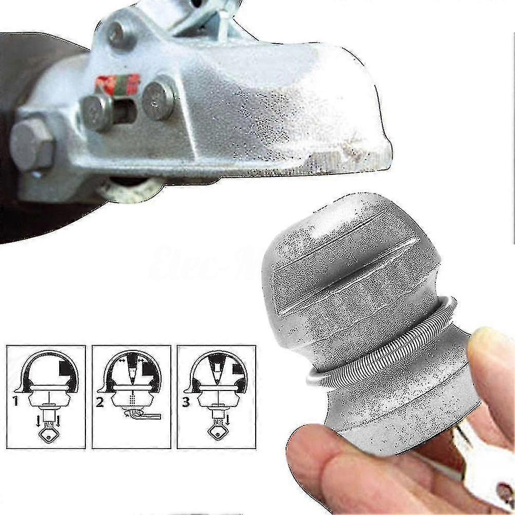 Universal Hitchlock Trailer Hitch Coupling Lock Tow Ball Lock Caravan Lock Nuevo