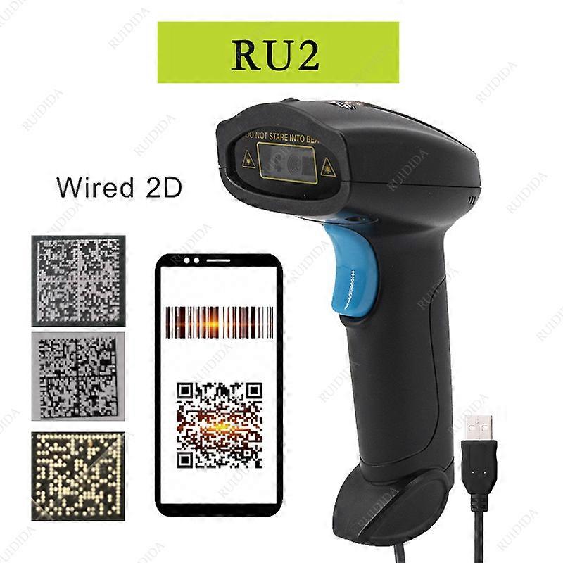 Wireless qr Barcode Reader Portable Bar code Scanner Wired 2d Scanner for Bar codes Bluetooth 2D Barcod Reader leitor de cdigo