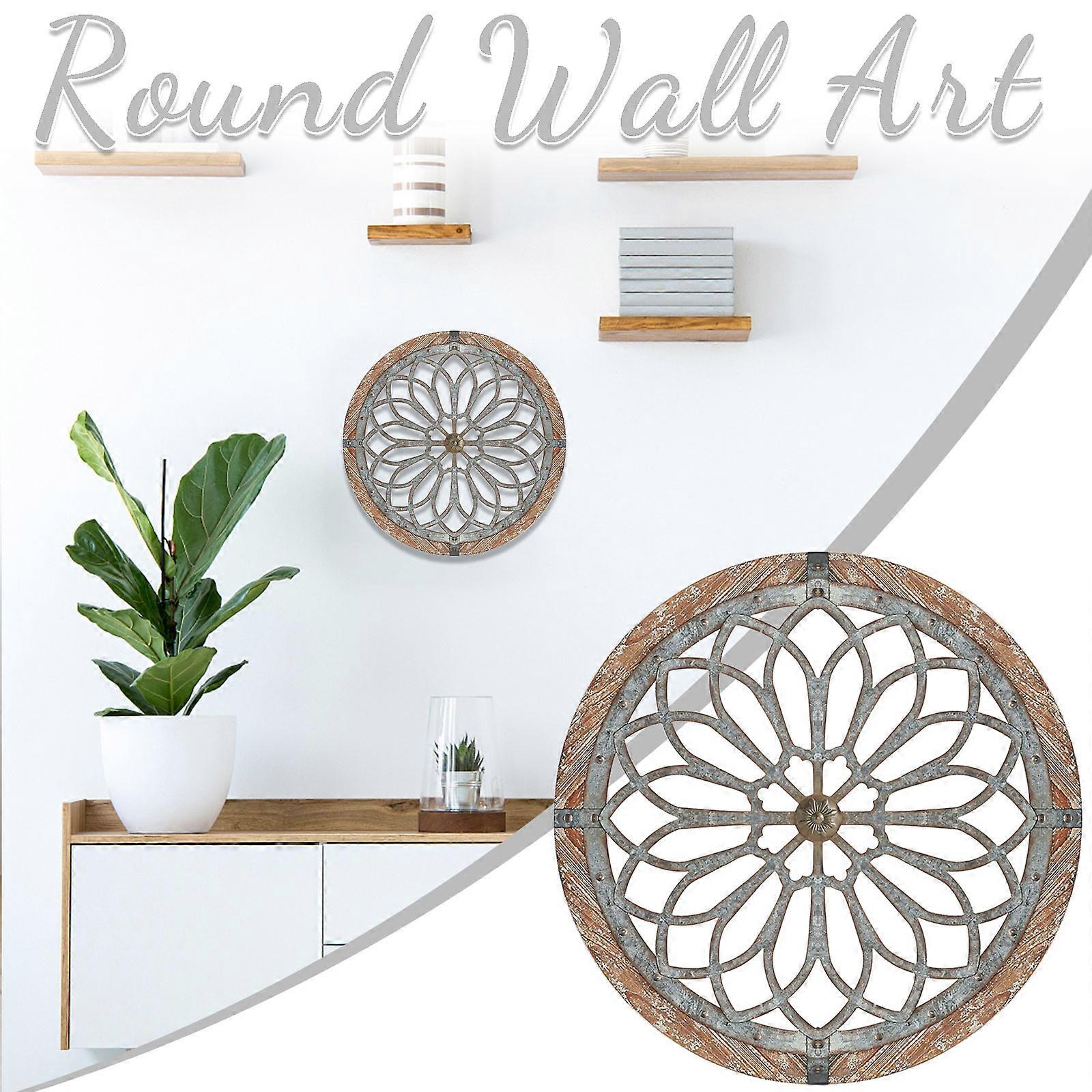 Round Wall Art Wall Wall Pendant Wall Hanging Pattern Wall Decorations