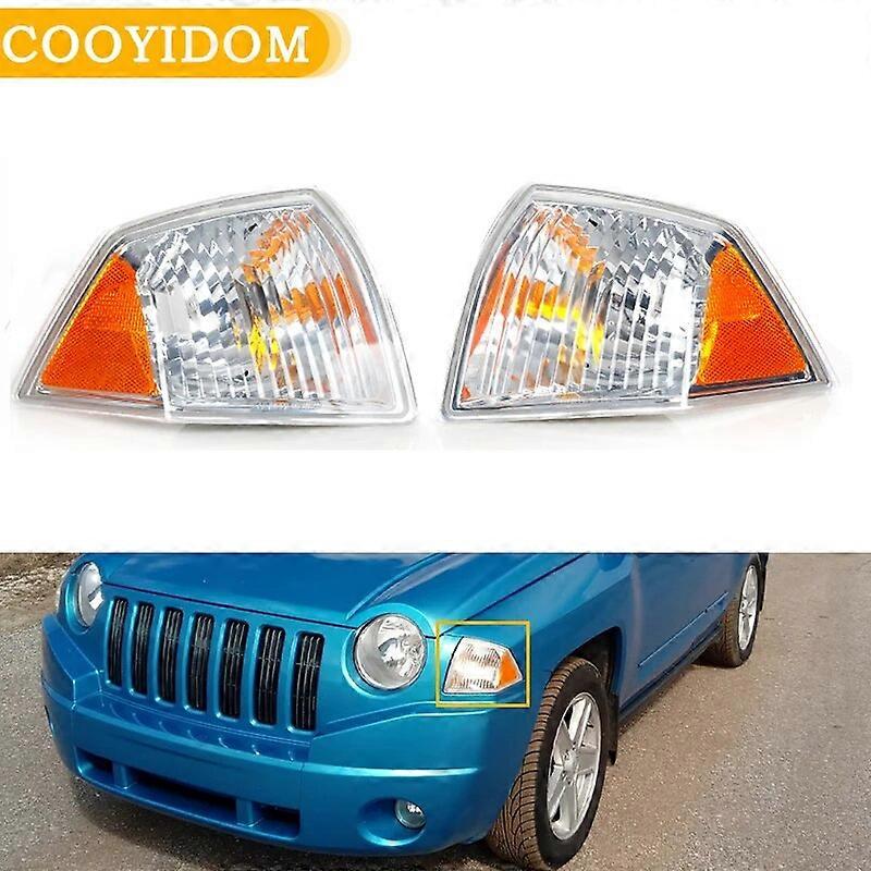 For Jeep/Compass 2007 2008 2009 2010 Car Styling Side Marker Parking car front Turn Signal Corner Light CH2520144 116-01198L