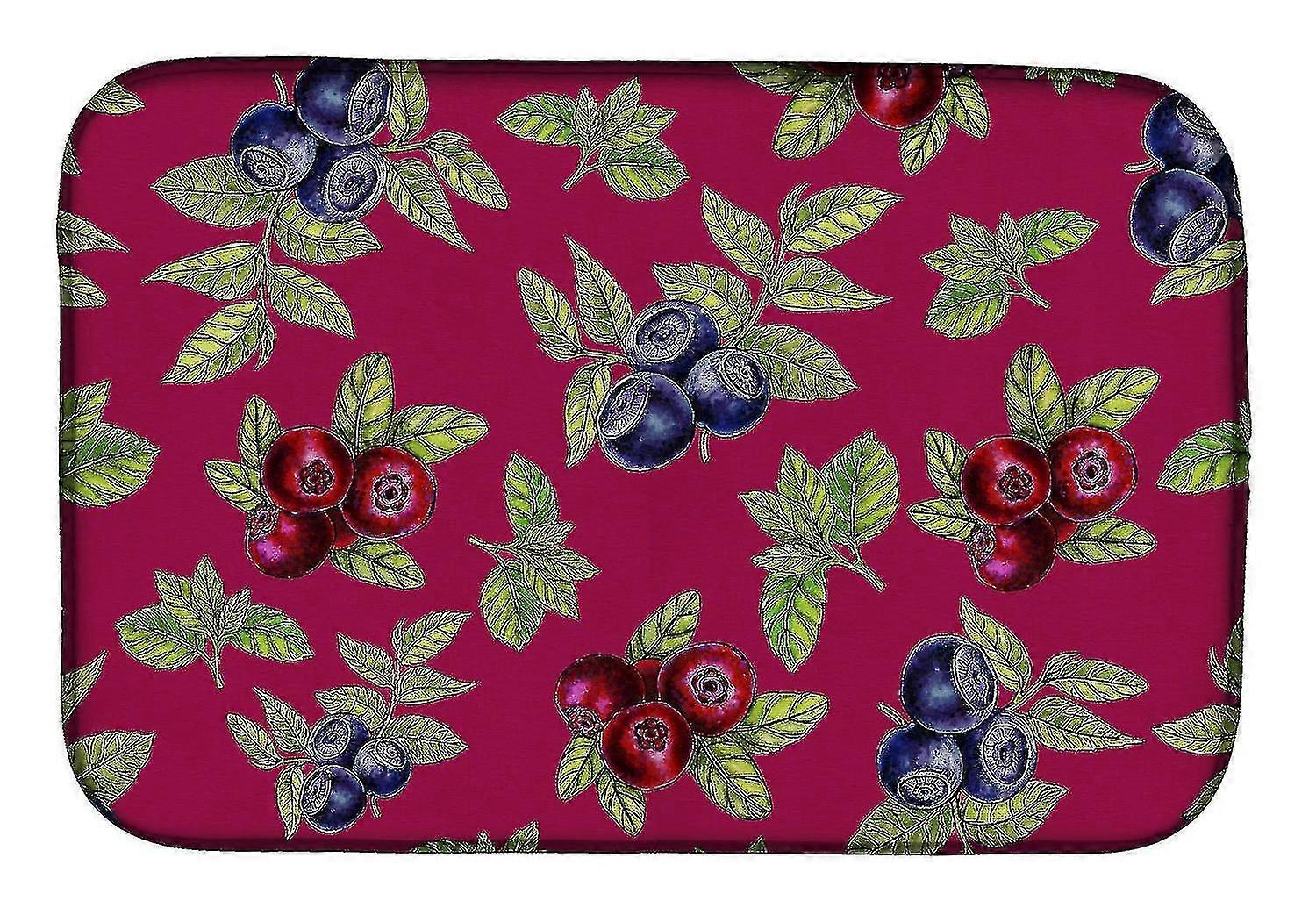 carolines Treasures Bb5209ddm Berries Dish Drying Mat