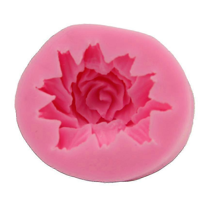 Fondant Cake Decorating Flower Shape Silicone Mold-