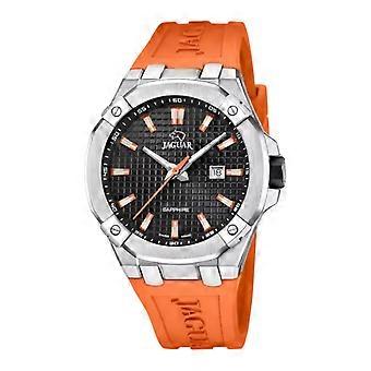 Jaguar diplomatic watch for men Analog Quartz with Silicone bracelet J1010/1