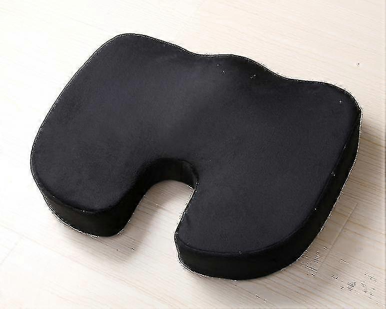 Memory Foam Seat Cushion For Office Chair, Non-slip Orthopedic Comfy Seat Cushion, Seat Pad For Sciatica, Coccyx Back Pain Relief, Home Cushion For Ca