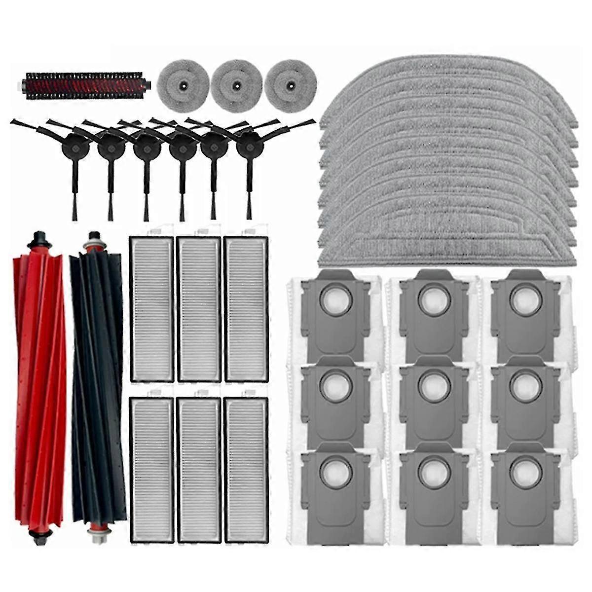 S8 MaxV Ultra ロボット掃除機用アクセサリー メインサイドブラシ モップクロス HEPAフィルター スペアパーツ