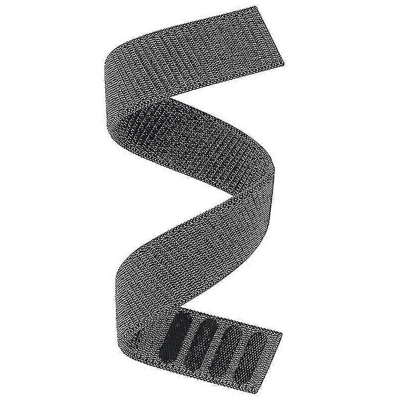 20 22 26mm Hook Loop Nylon Strap For -garmin Fenix 6 6x Watch Band Wristband