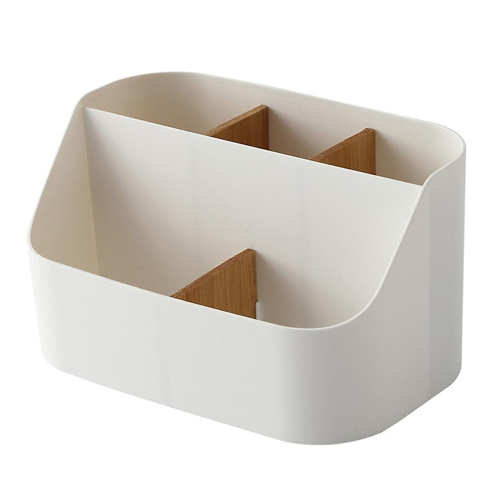 Office Desk Storage Organizer - Remote Control Bracket and Box for Home and Office Supplies