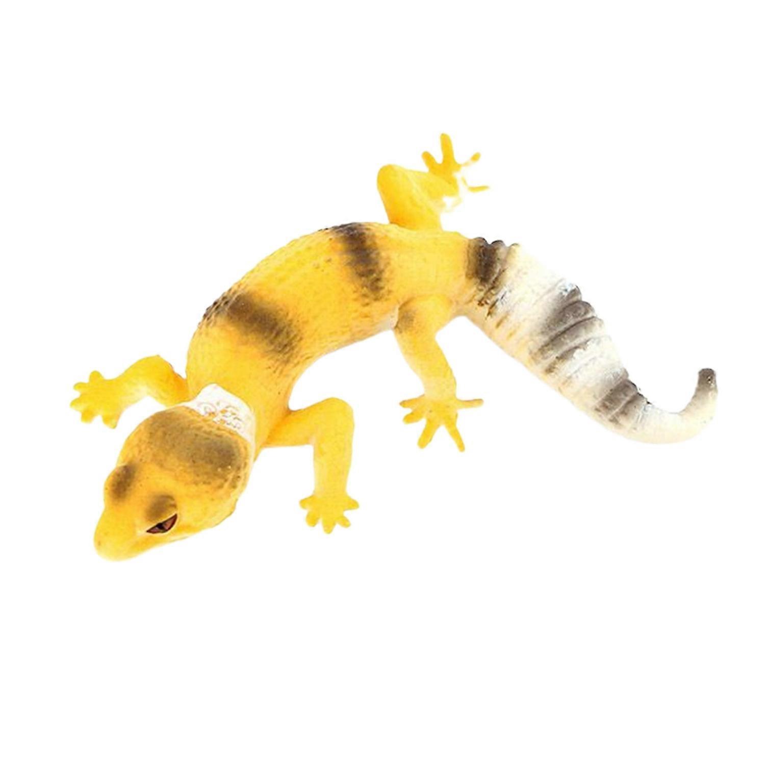 Simulation Reptile Model Tablescape Decoration Realistic Miniature Gecko Statues Figurine Ornament