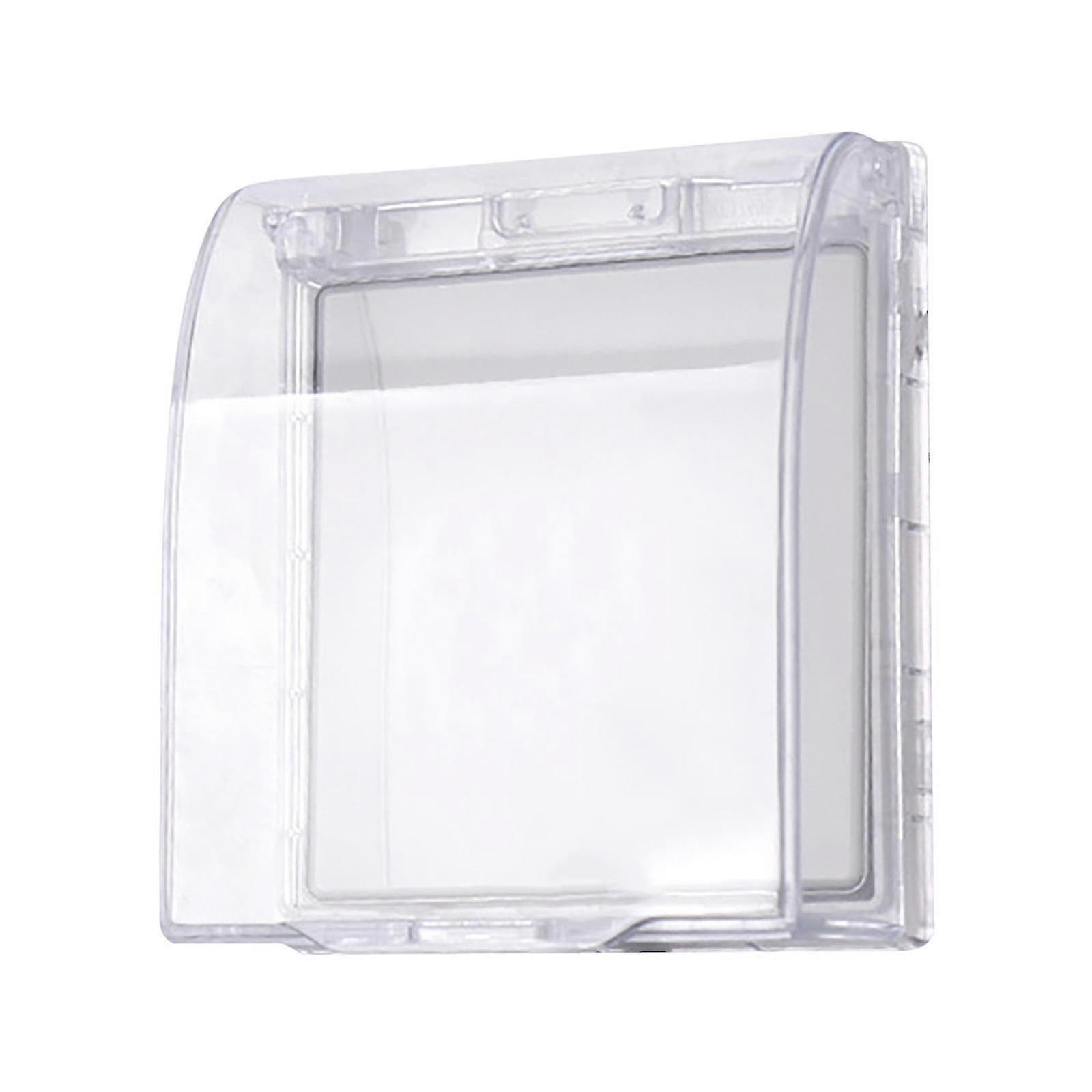 Black Friday 86 Type Wall Socket Waterproof Box Self-adhesive Electric Plug Cover Bathroom Switch Protection Cover Socket Splash-proof Boxes