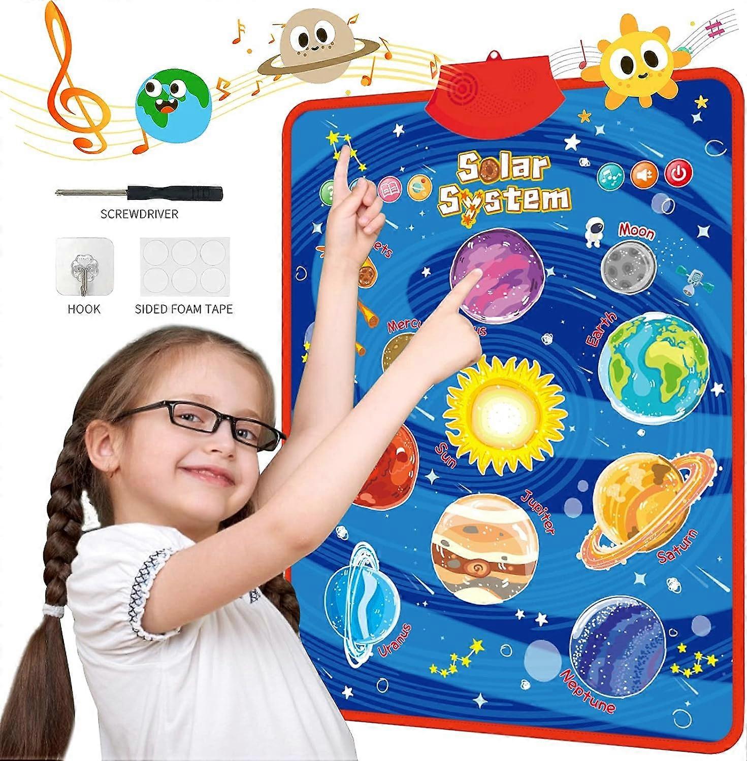 ABC Alphabets Educational Learning Poster with Numbers and Solfege for Toddlers and Kids, 16 x 22