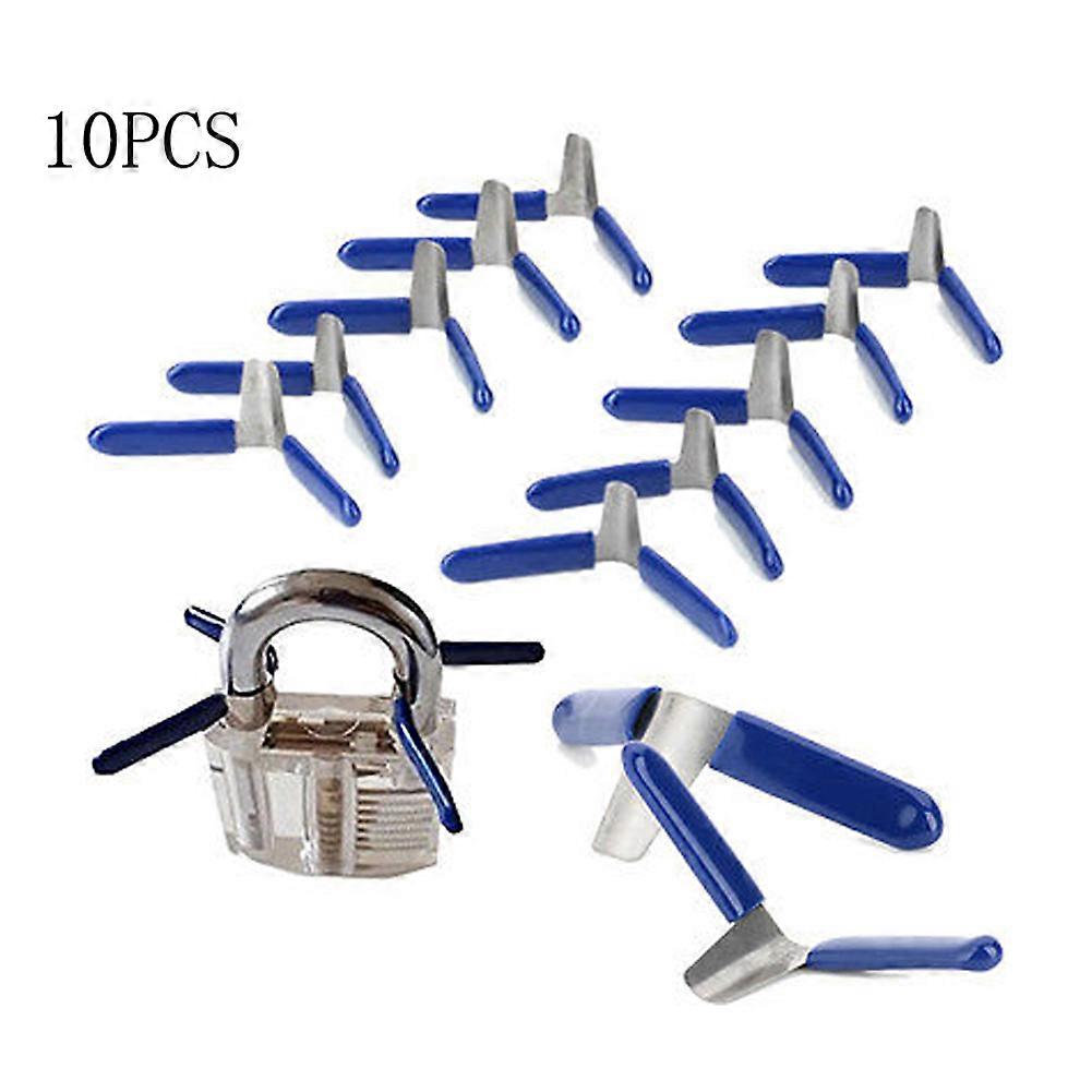 10pcs Padlock Shim Picks Set Lock Pick Accessories Set Tools Lock Home Tools Locksmith Tools 2020