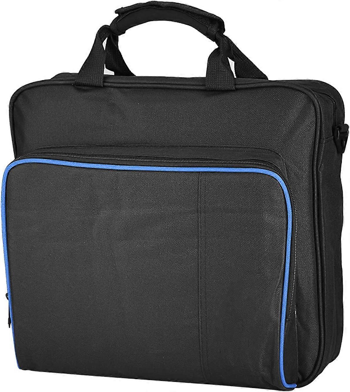 Portable PS4 game console large capacity shoulder bag with elastic shoulder strap