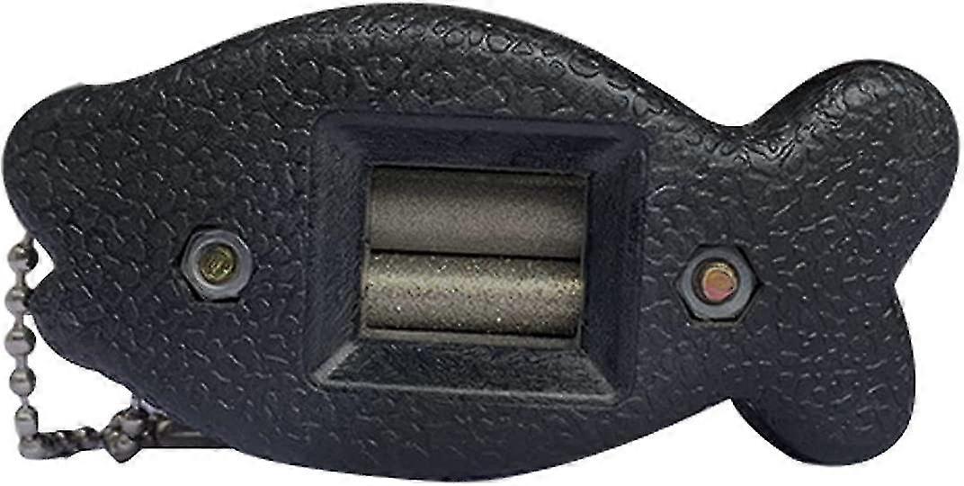 Ice Skates Blade Sharpener Adjustable Wear Resistance Skate Sharpener Portable Sand Grindstone Tool For Blades Maintenance Toolblack1pcs