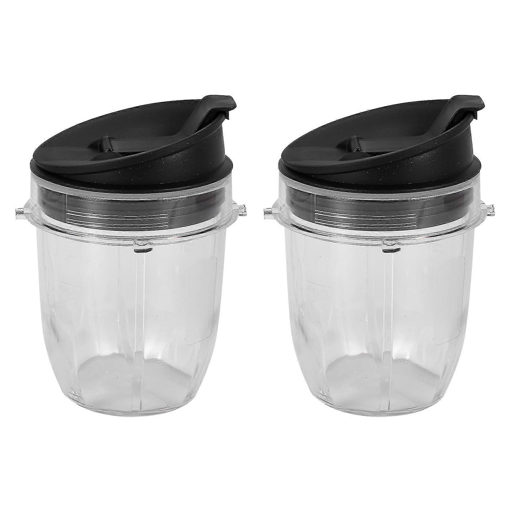 Juicer Accessories Cup Lid For Ninja Juicer For Nutri Ninja 12oz Cup 12 Ounce Blender Jar 2 Pack Of