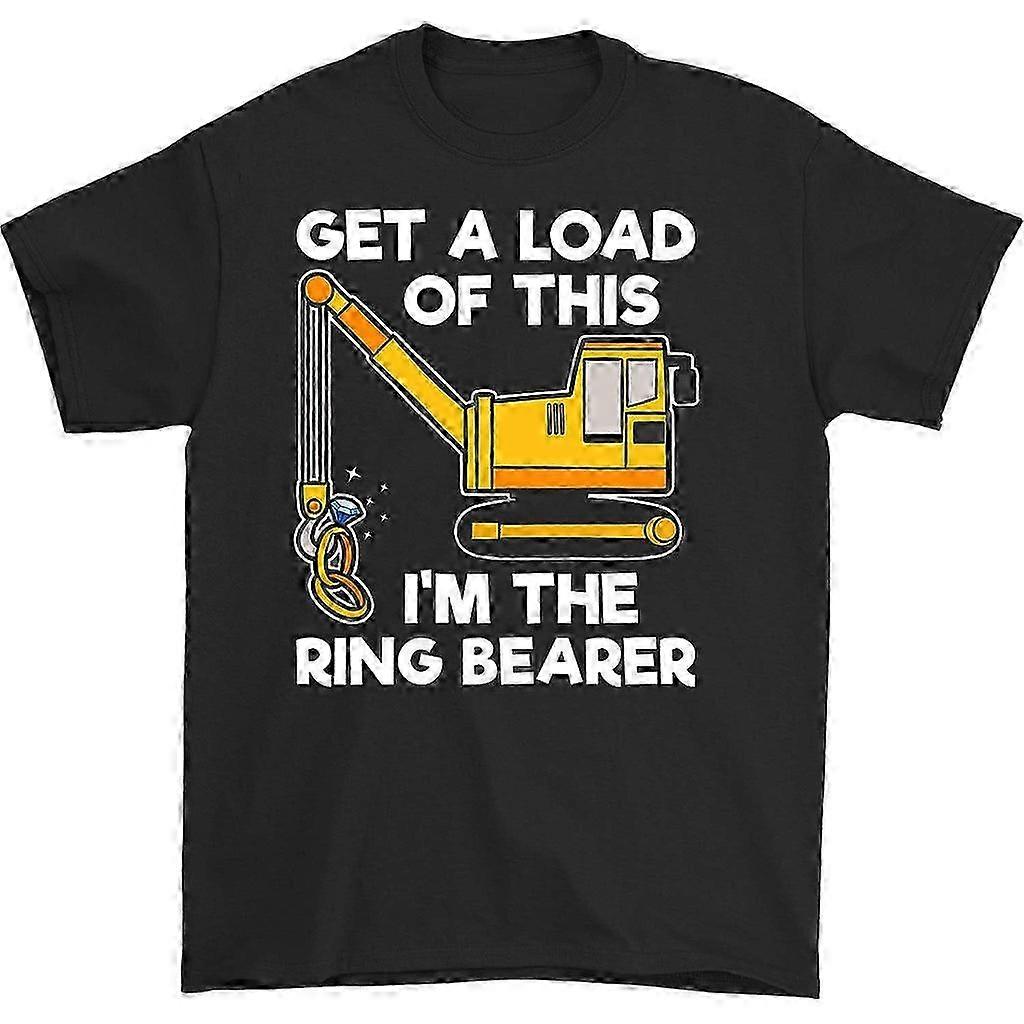        T-Shirt Ring Bearer Crew Neck