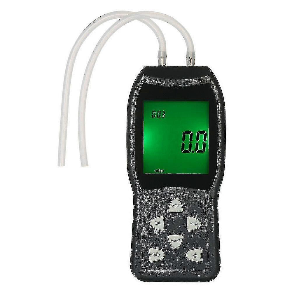 High Precision Digital Differential Pressure Gauge Tester Meter Lcd Display