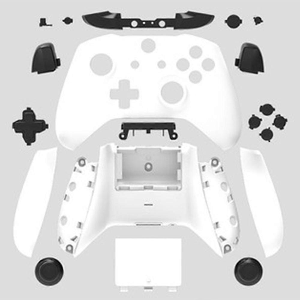 Complete Protection Case Housing Replacement Parts for Xbox One Wireless Controller Handle - Hemp Surface Protective Shell