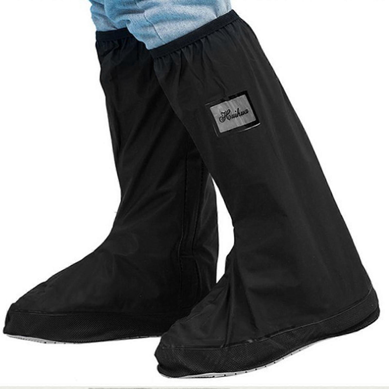 2 adet Su Geçirmez Motosiklet Bot Kapakları Kaymaz Kaymaz Yağmur Geçirmez Ayakkabı Koruyucuları Kaymaz Alt Yağmur Botu Dış Mekan Malzemeleri Kaesi