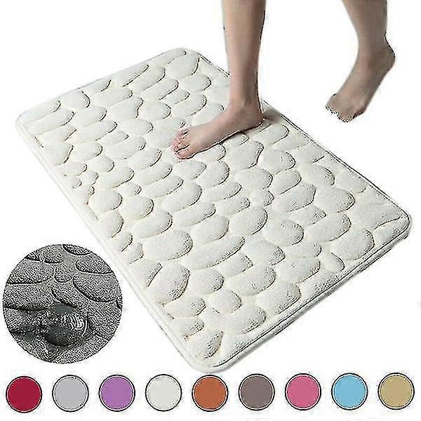 Bathroom Floor Mat Set Memory Foam Bathroom Mat Non-slip