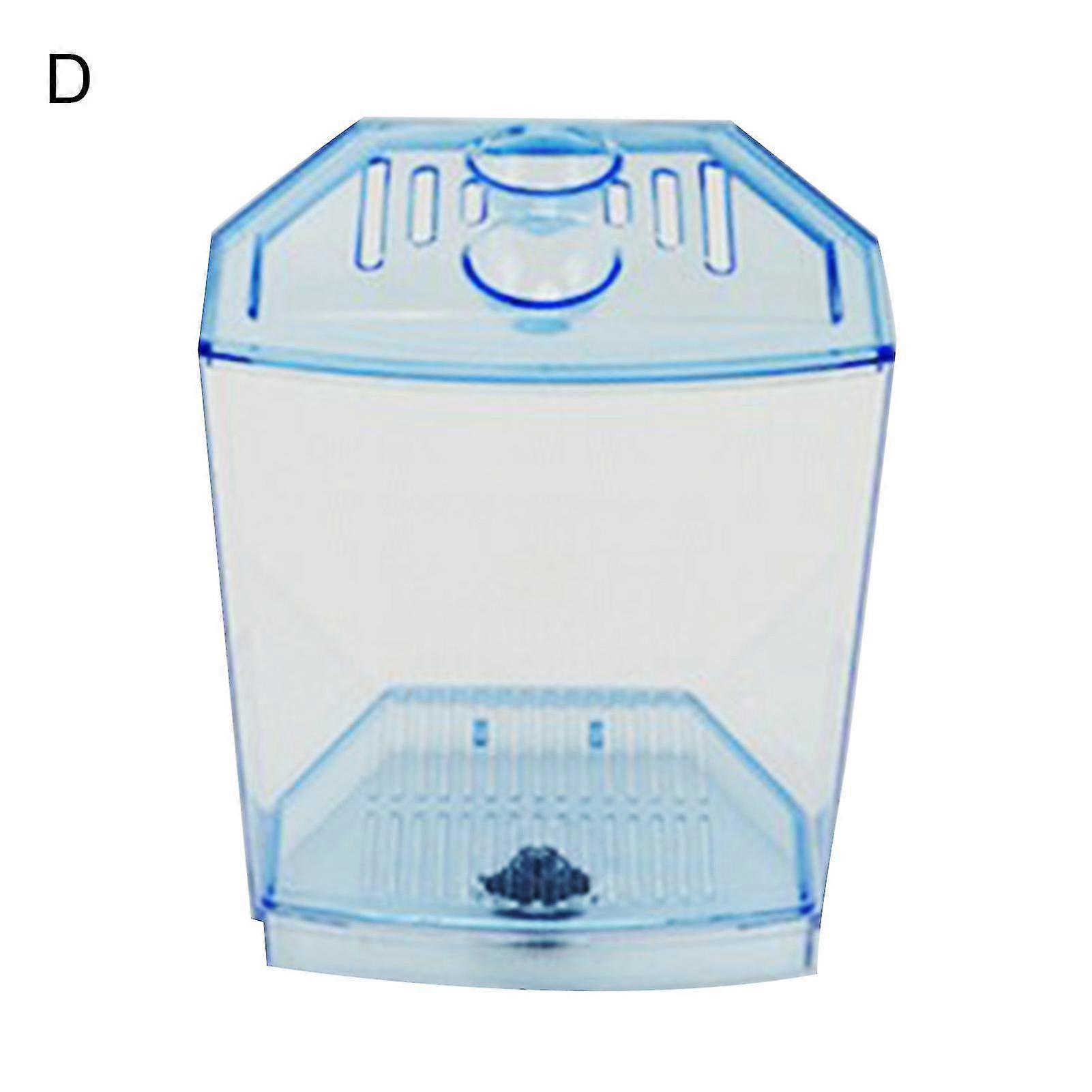 Multifunctional Acrylic Split Fish Tank Breed Box With Led Light Imitation Plant