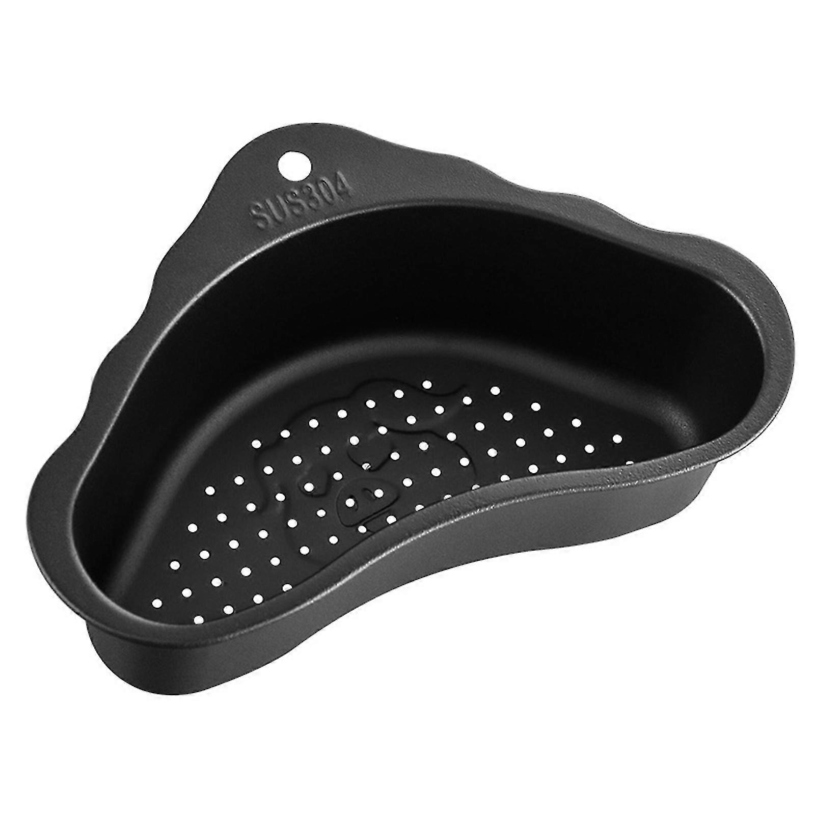 Kitchen Sink Drain Basket Creative Stainless Steel Triangle Durable Plastic Pendant