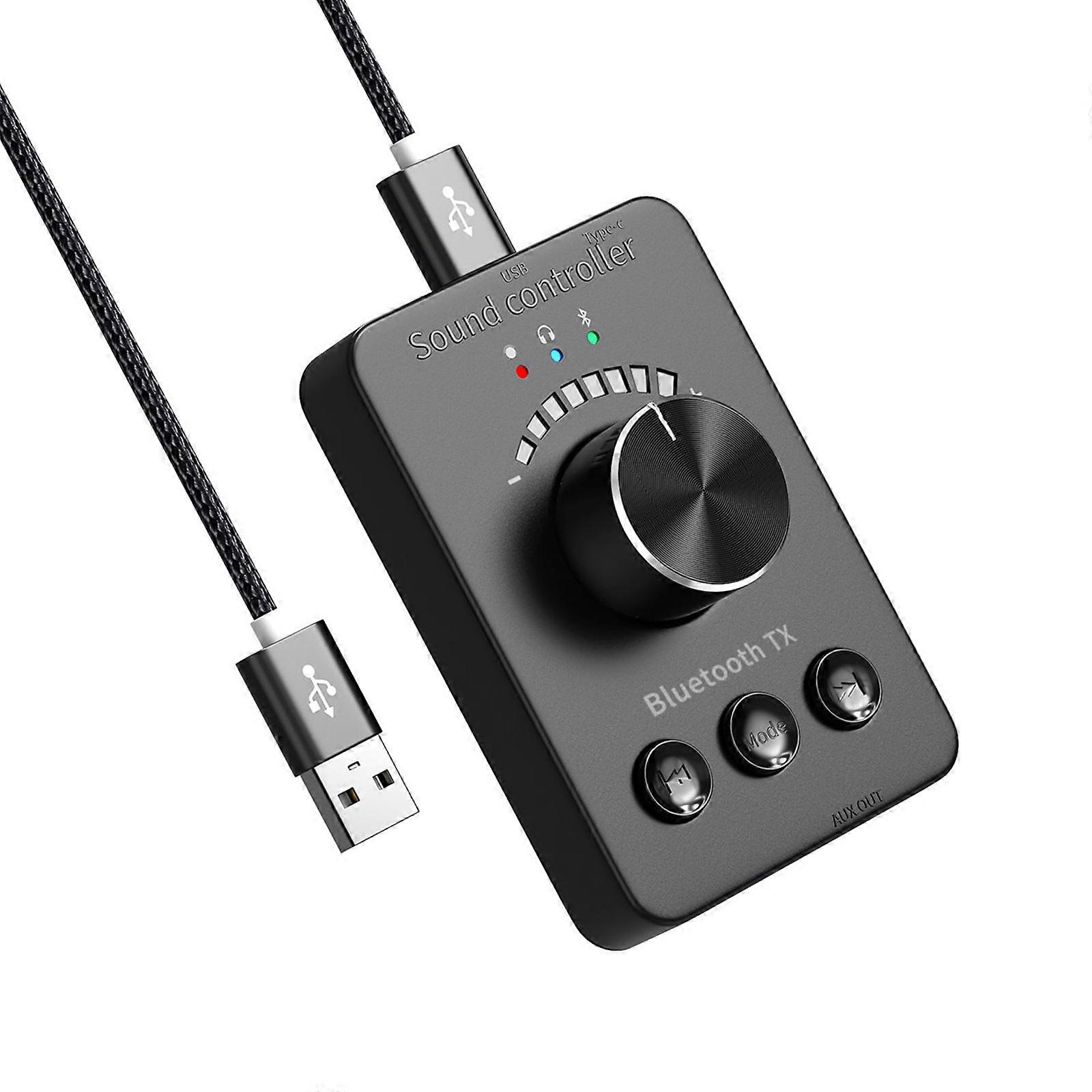 One-Click Mute Function Volume Control Mode Audio Adjuster Controller Volume