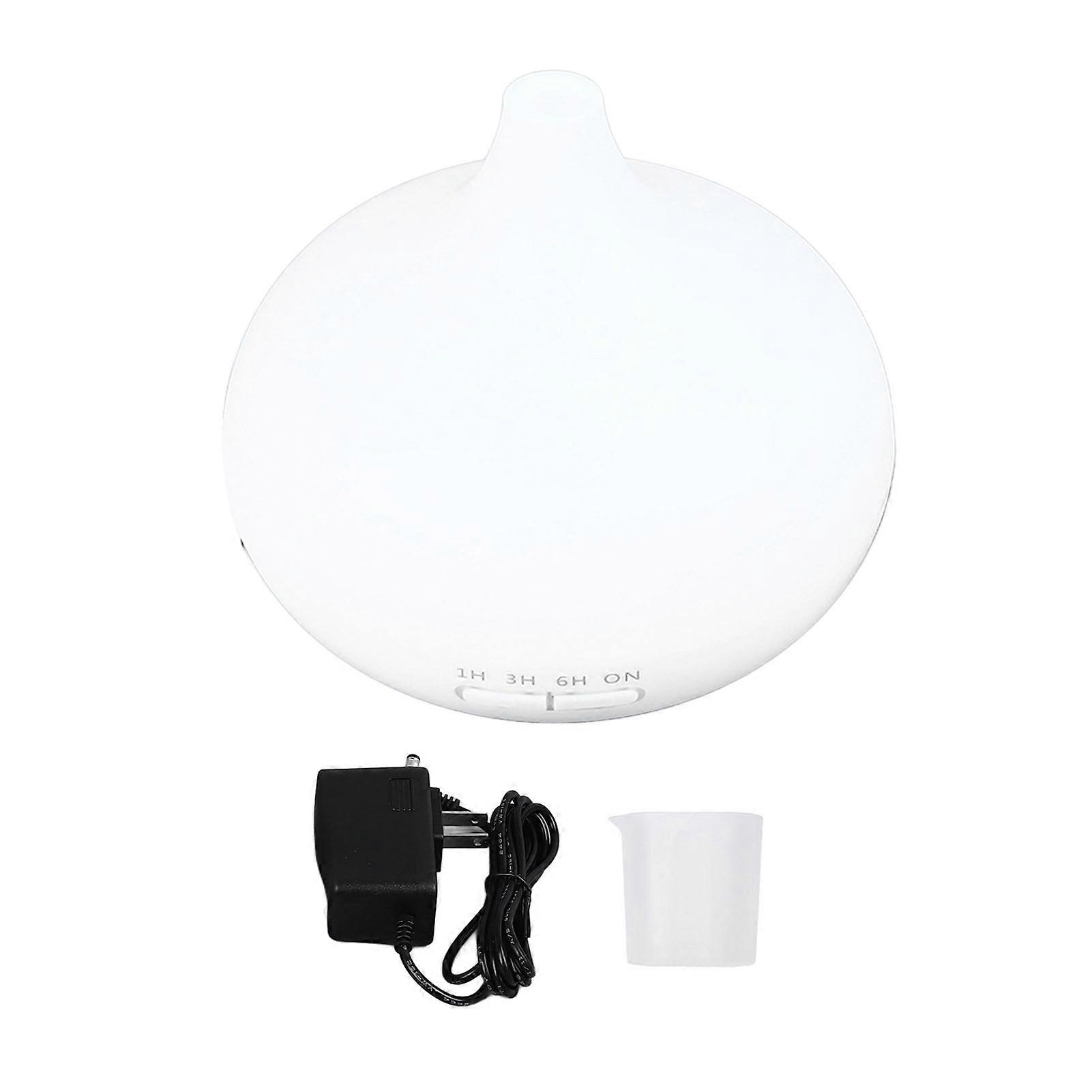 500ml Aromatherapy Oil Diffuser Aromatherapy Diffuser Cool Mist Humidifier with 7 Color LED Lights 100240V Pure White Onion Style