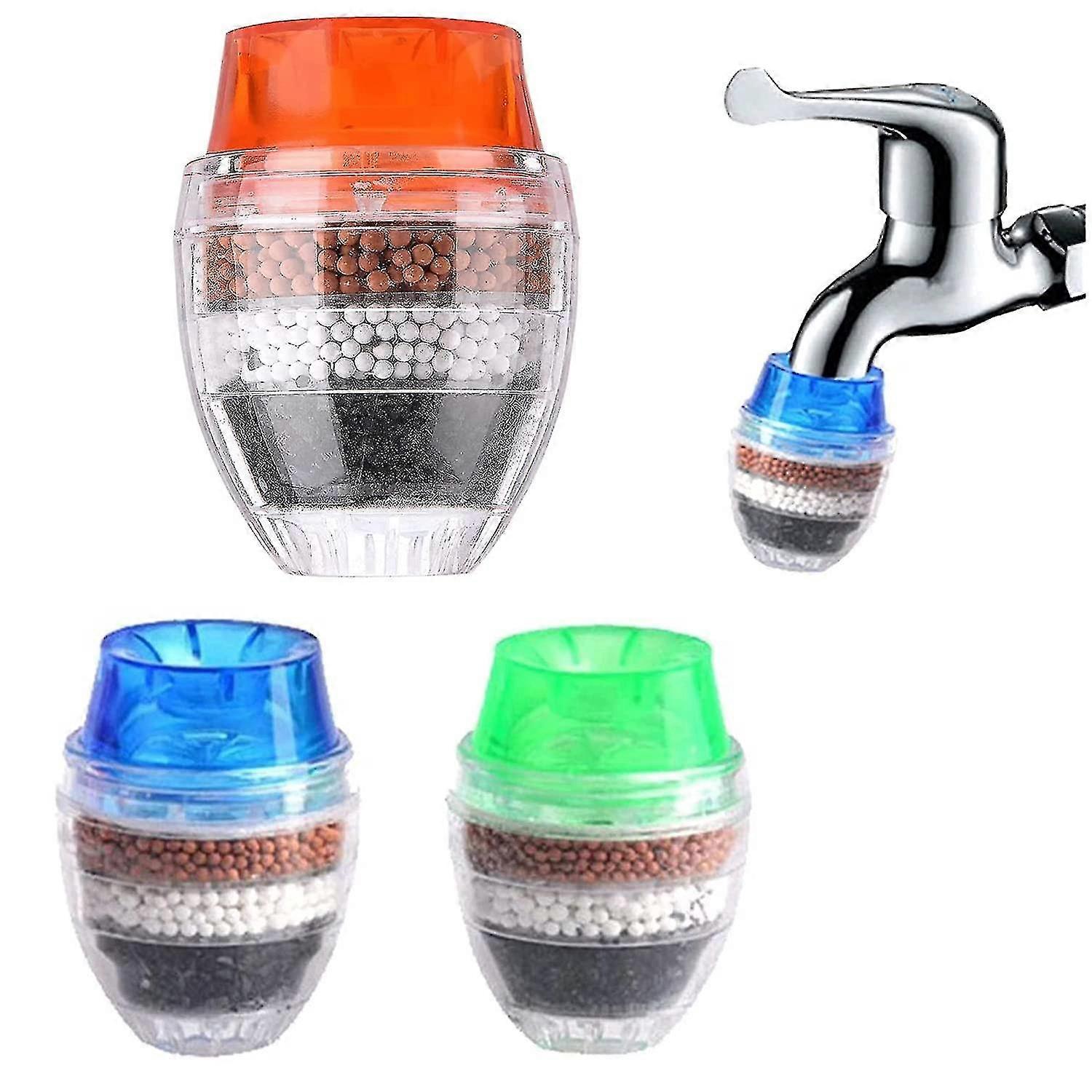 2 Pieces Activated Faucet Filter Clean Faucet