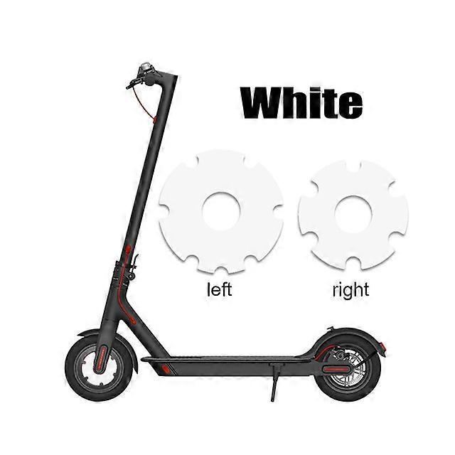 1 Pair for M365 1s Pro Electric Scooter Front Wheel Sticker Motor PVC Protective Cover Fast Shipping