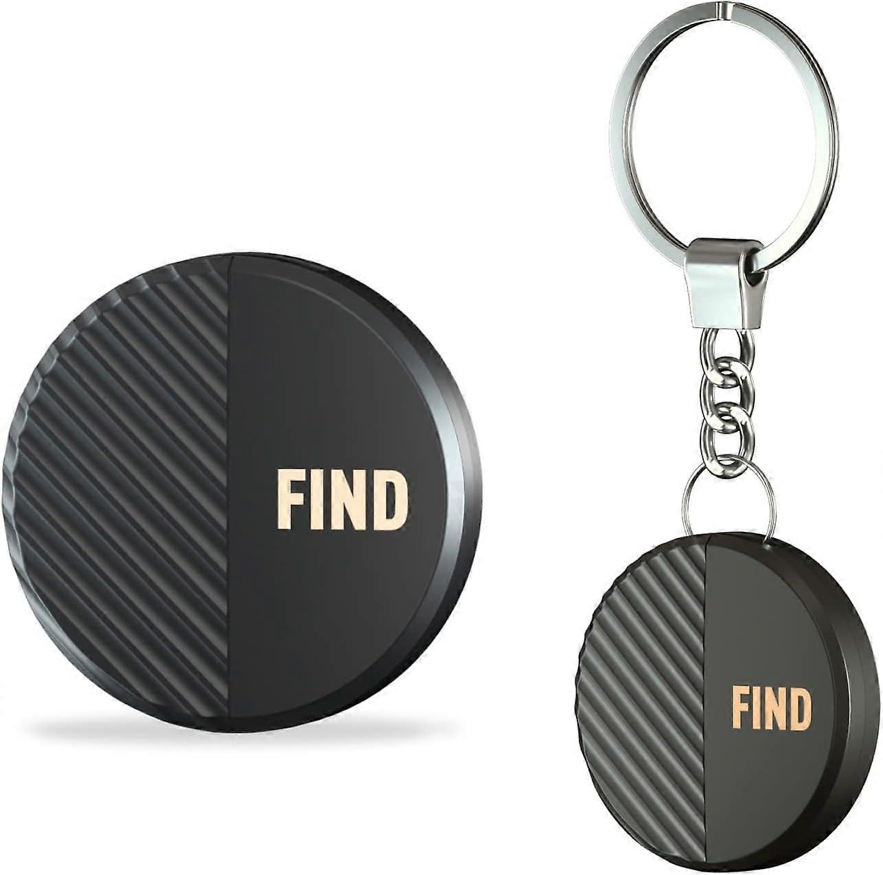 1 stk nøgleobjekt finder tegnebøger nøglefinder telefonfinder nøglefinder nøgle fob finder og lydtracker til at finde nøgler - uafhængigt batterirum