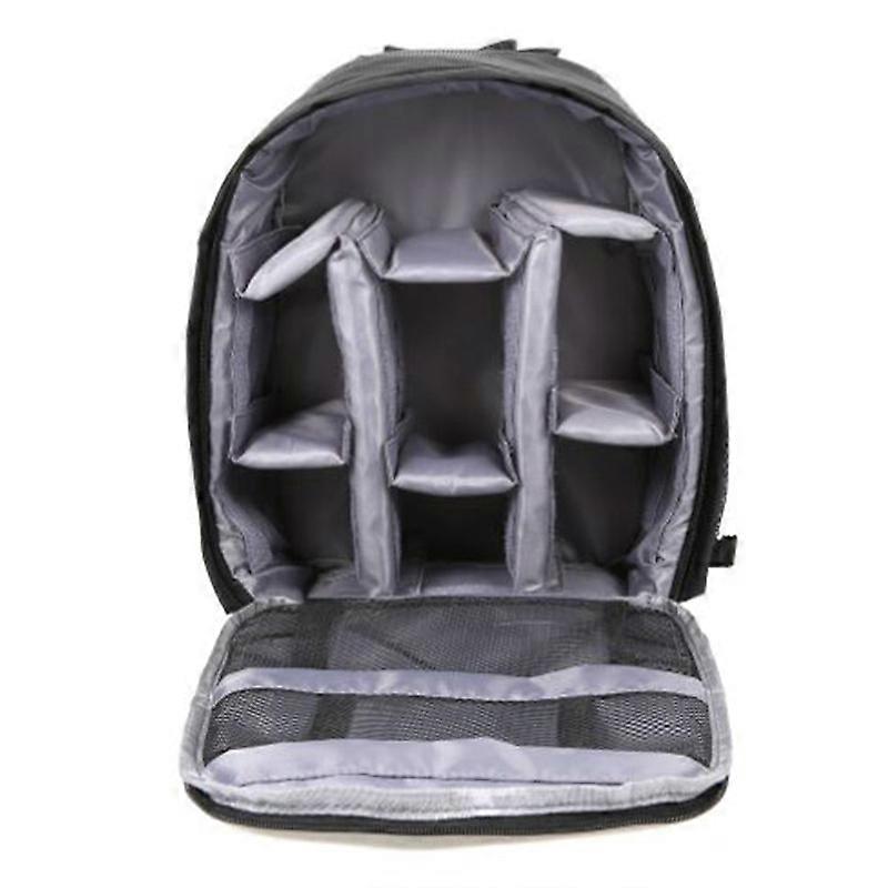 Camera Bag (Gray) Camera Backpack, Waterproof Photo Backpack, Breathable Multi-Function Camera Storage Bag, Shockproof and Tear-Resistant Digital Came