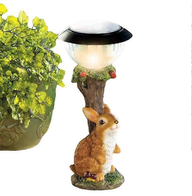 Garden Statues, Solar Garden Sculptures & Statues Outdoor with Solar Lights