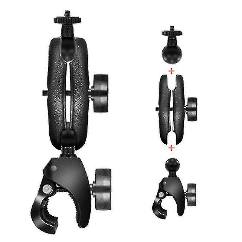Bicycle Handlebar Mount Motorcycle Rear View Mirror Bracket Sports Camera Holder Compatible With Insta 360 One/one X/osmo/hero