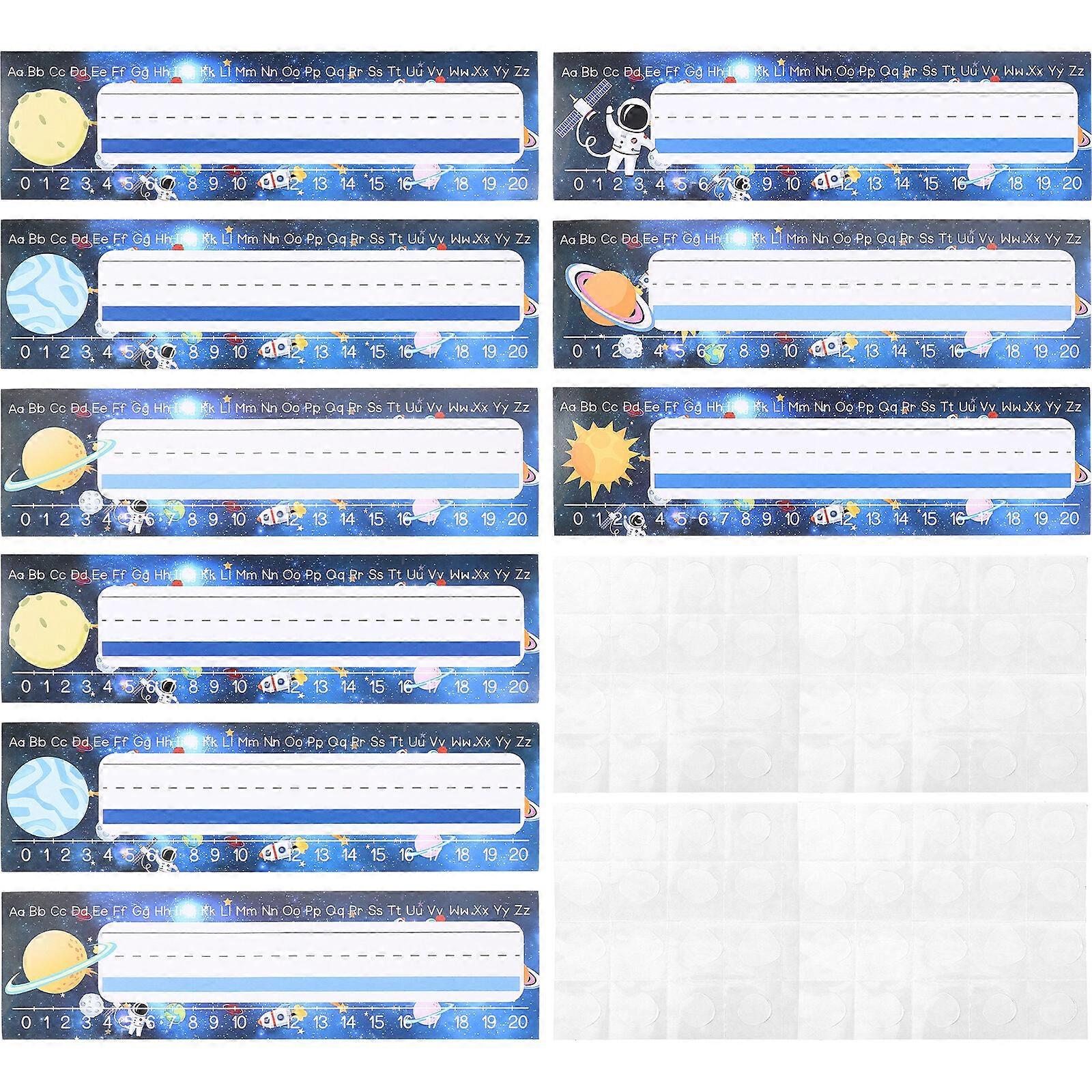 1 Set Classroom Nameplates Paper Desk Name Tag Classroom Nameplates Blank Tags Name Nameplates
