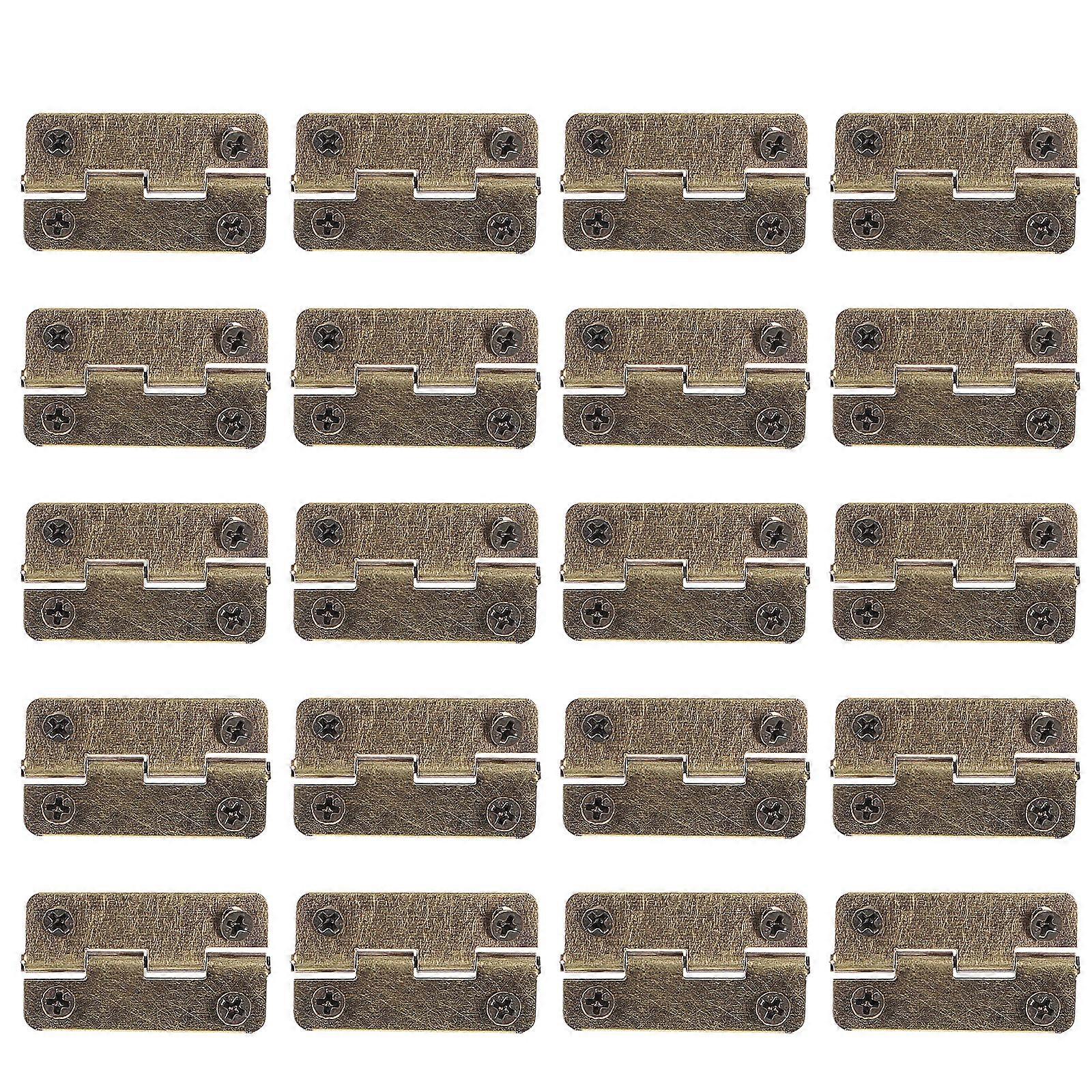 50pcs Small Hinge Miniature Furniture Hinge Small Box Hinge Hardwares Supply